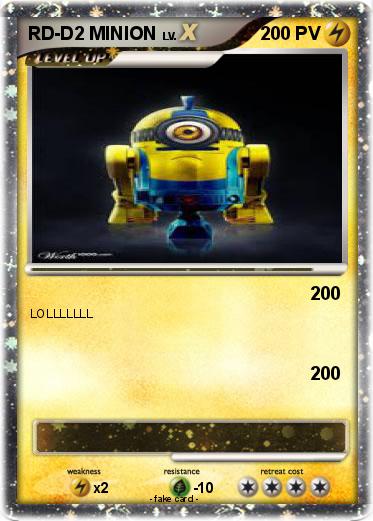 Pokemon RD-D2 MINION
