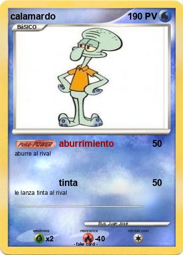 Pokemon calamardo