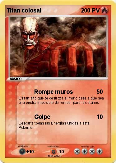 Pokemon Titan colosal