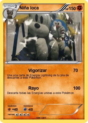 Pokemon Niña loca
