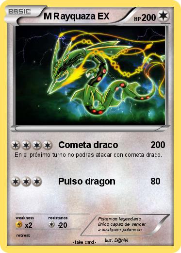 Pokemon M Rayquaza EX