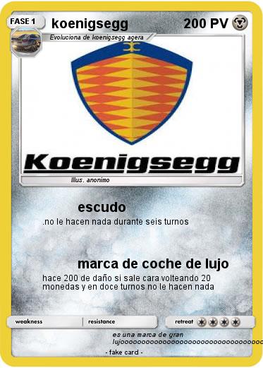 Pokemon koenigsegg
