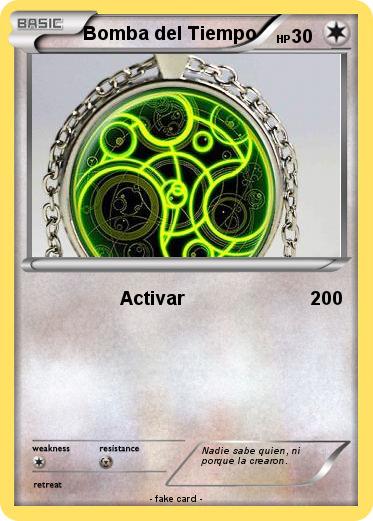 Pokemon Bomba del Tiempo