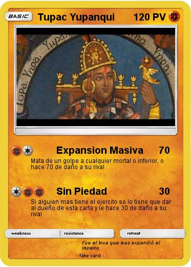 Pokemon Tupac Yupanqui