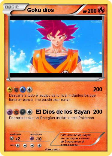 Pokemon Goku dios