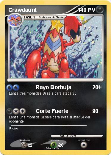 Pokemon Crawdaunt