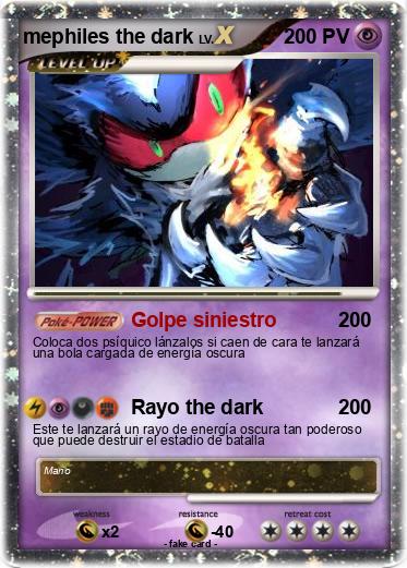 Pokemon mephiles the dark