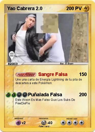 Pokemon Yao Cabrera 2.0