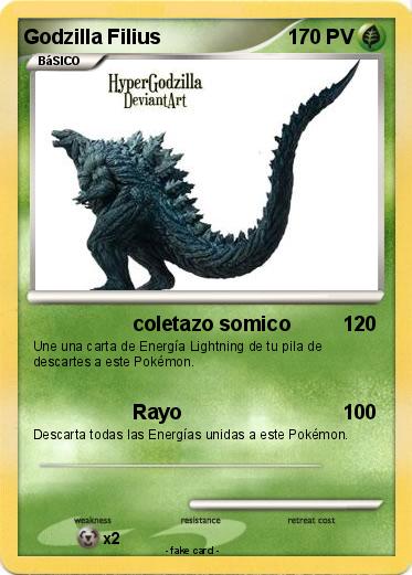 Pokemon Godzilla Filius