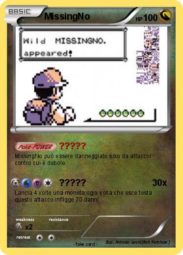 Pokemon MissingNo