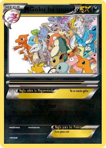Pokemon Goku ha muerto