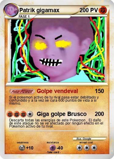 Pokemon Patrik gigamax