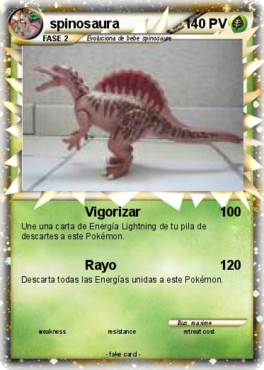 Pokemon spinosaura