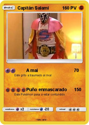 Pokemon Capitán Salami