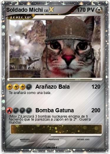 Pokemon Soldado Michi