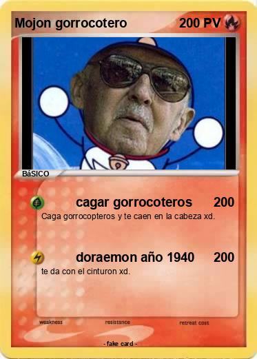 Pokemon Mojon gorrocotero