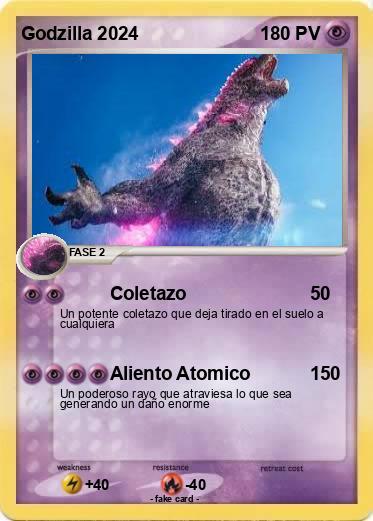 Pokemon Godzilla 2024