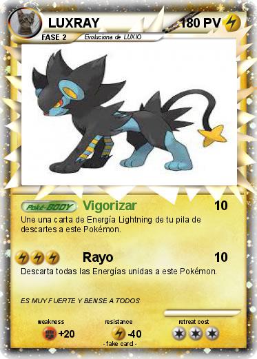 Pokemon LUXRAY
