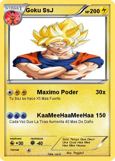 Pokemon Goku SsJ