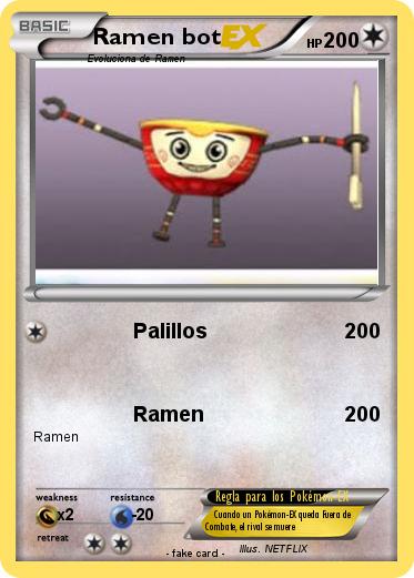 Pokemon Ramen bot