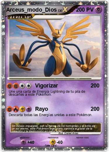 Pokemon Arceus_modo_Dios
