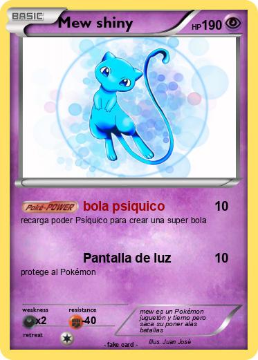 Pokemon Mew shiny