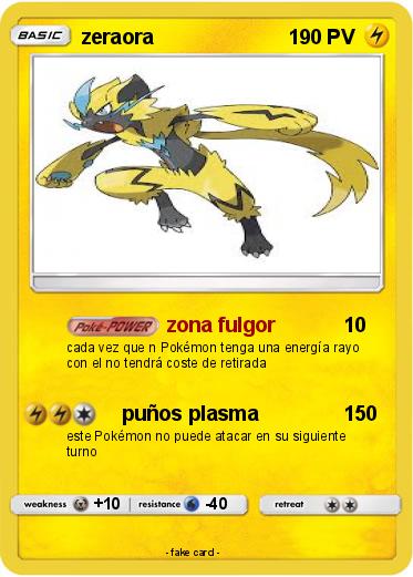 Pokemon zeraora