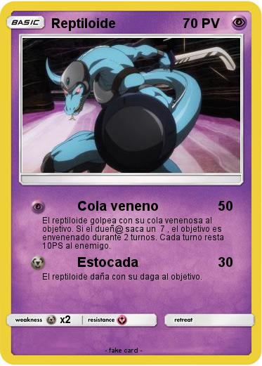 Pokemon Reptiloide