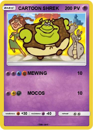 Pokemon CARTOON SHREK