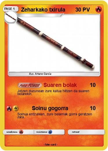 Pokemon Zeharkako txirula