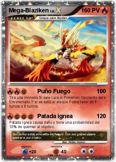 Pokemon Mega-Blaziken