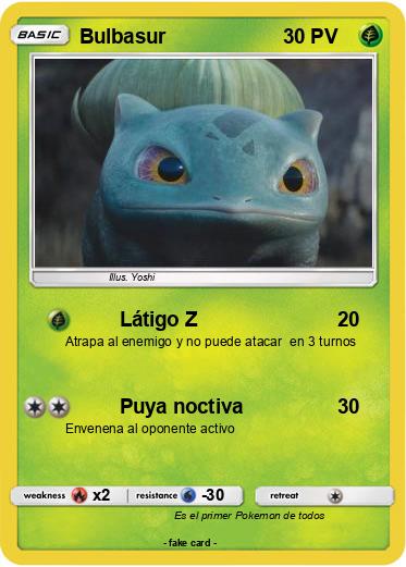 Pokemon Bulbasur