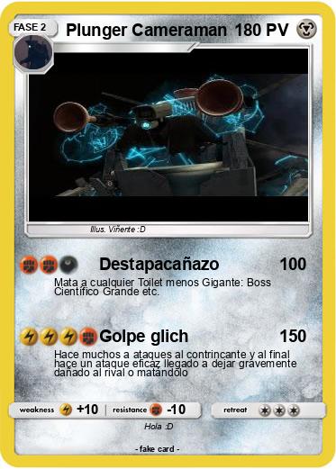 Pokemon Plunger Cameraman