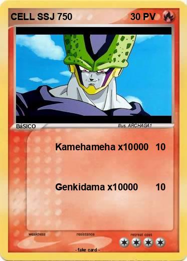 Pokemon CELL SSJ 750
