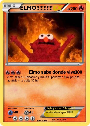 Pokemon ELMO!!!!!!!!!!!