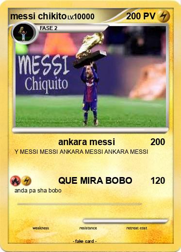Pokemon messi chikito