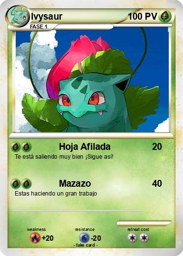 Pokemon Ivysaur