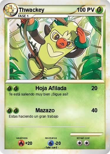Pokemon Thwackey
