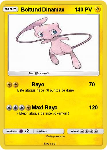 Pokemon Boltund Dinamax