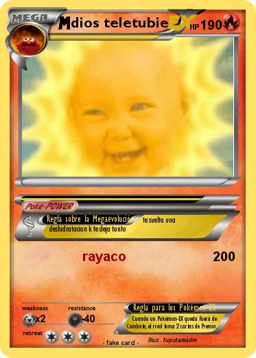 Pokemon dios teletubie