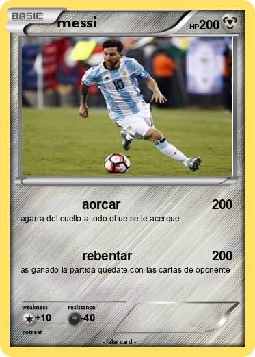 Pokemon messi