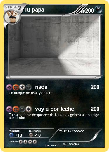 Pokemon Tu papa