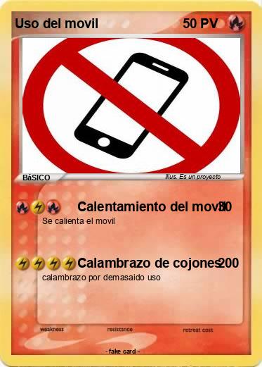 Pokemon Uso del movil