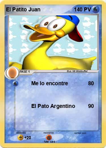 Pokemon El Patito Juan