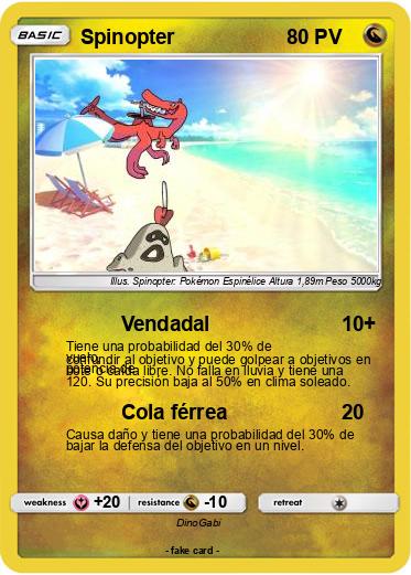 Pokemon Spinopter