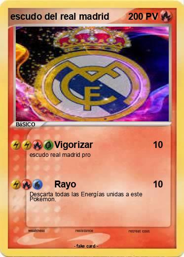 Pokemon escudo del real madrid