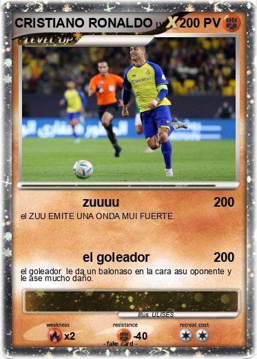 Pokemon CRISTIANO RONALDO