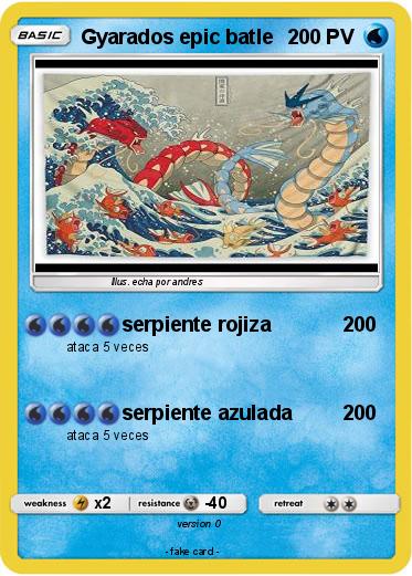 Pokemon Gyarados epic batle