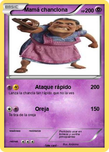 Pokemon Mamá chanclona