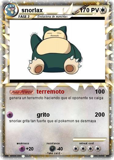 Pokemon snorlax